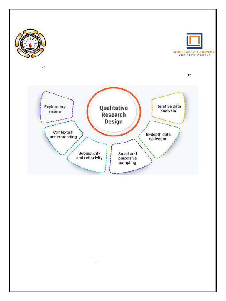 Online Faculty Development Program on Qualitative Research | PDF ...