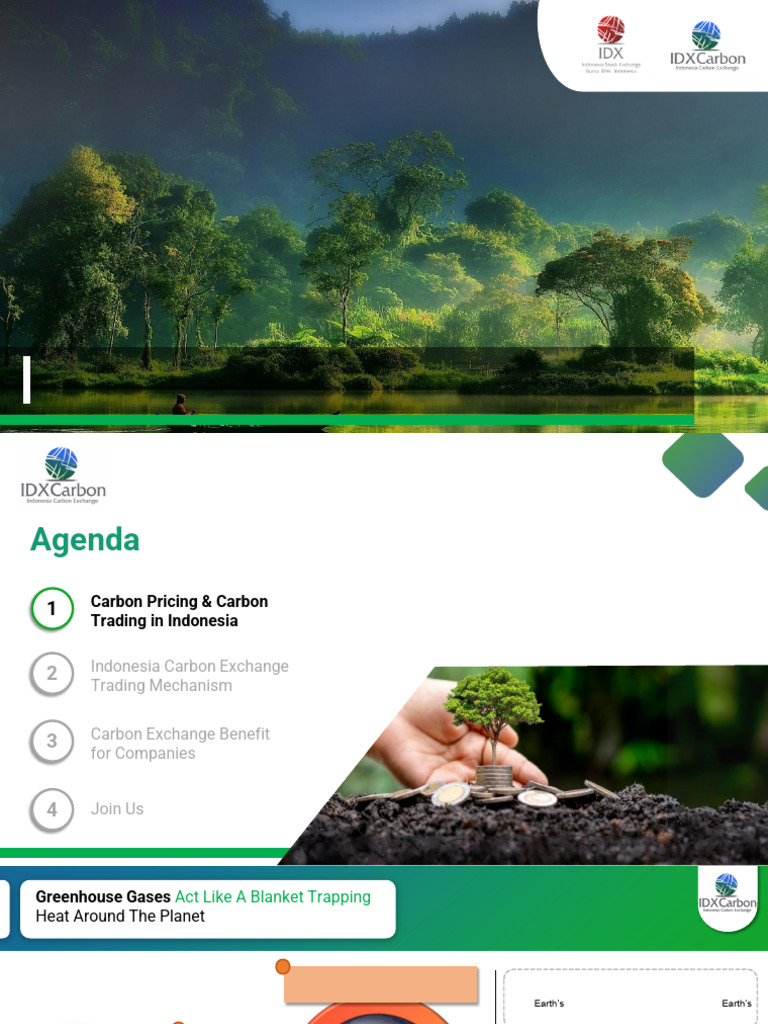 Materi Kak Parlin IDXCarbon 311024 | PDF | Greenhouse Effect ...
