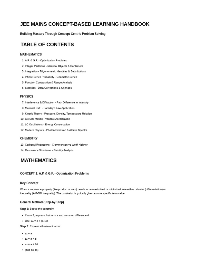 Optimization Techniques in Mathematics | PDF | Integral | Group ...