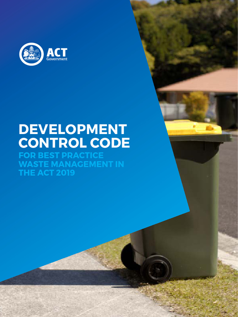 ACT Development Control Code for Waste Management 2019 | PDF | Waste ...