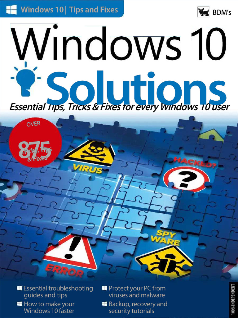 Windows 10 Tips and Fixes Guide | PDF | Windows 10 | Microsoft Windows