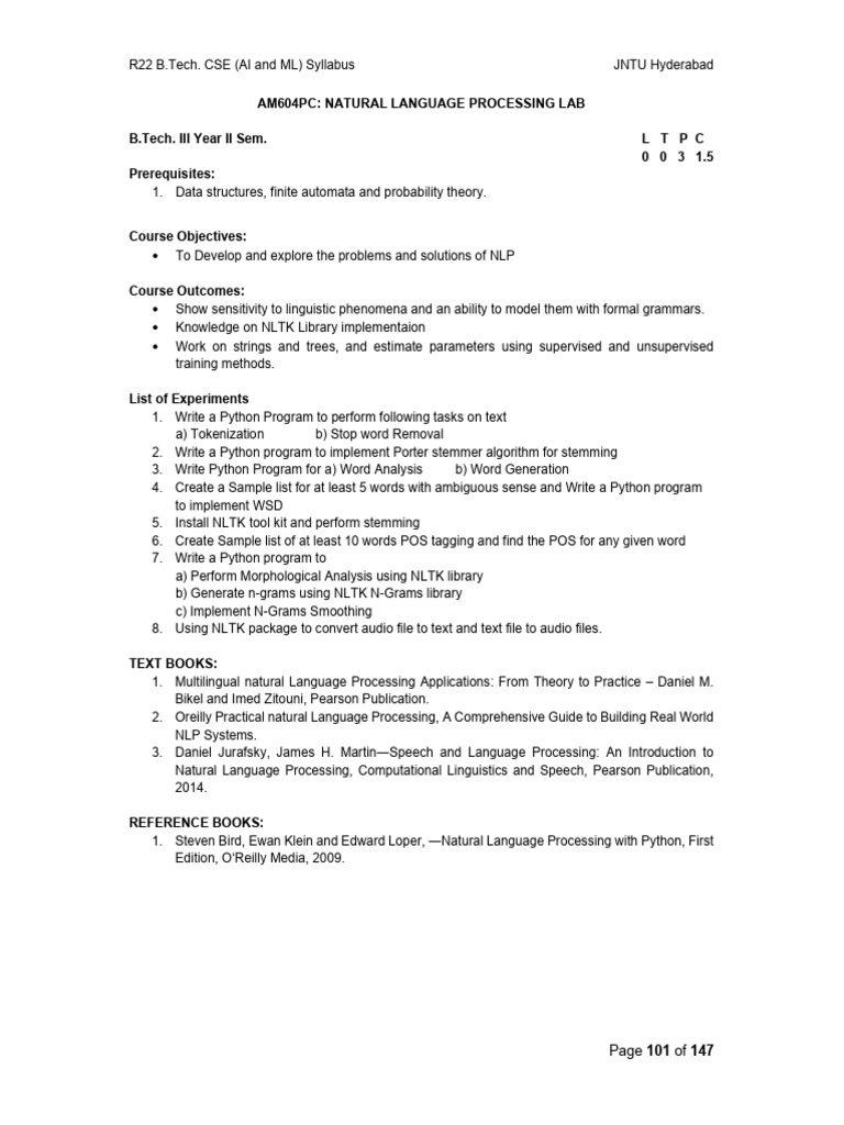 NLP LAB | PDF