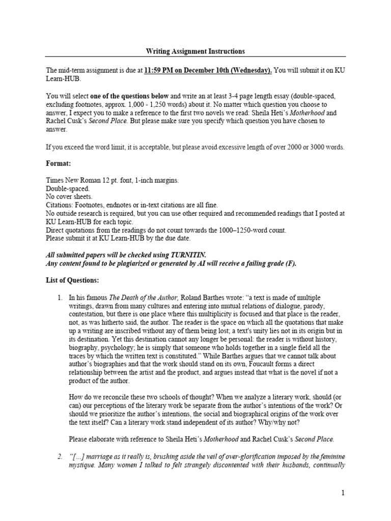ASIU 117_Midterm Assignment | PDF