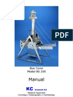 Manual For Box Corer