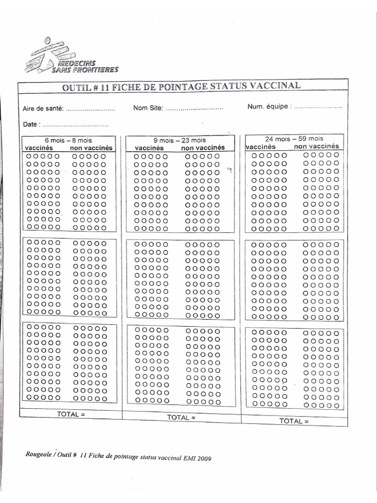 Fiche de Pointage | PDF