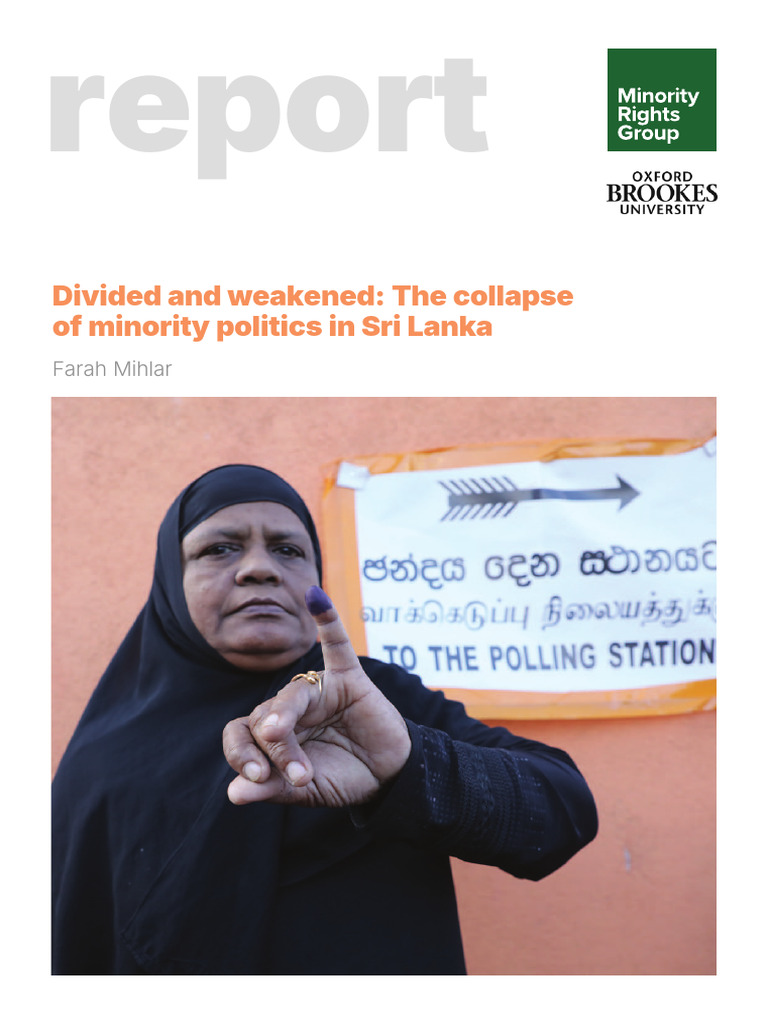 MRG Rep Srilanka 6 | PDF | Sri Lanka
