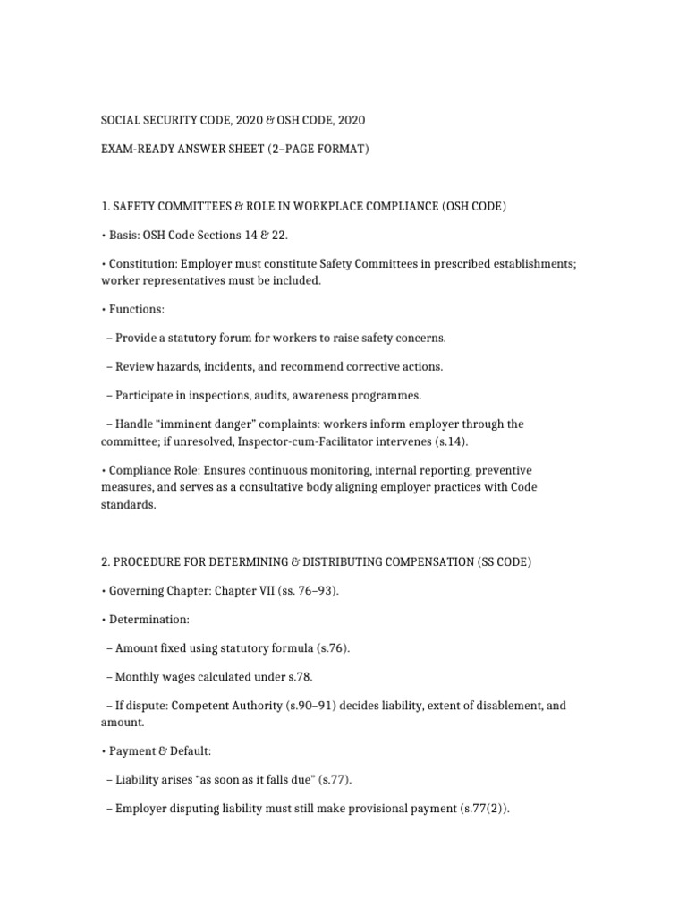 Social Security & OSH Compliance Guide | PDF | Employment | Fine (Penalty)