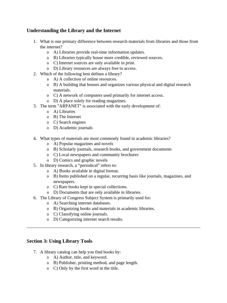 Library vs Internet Research Guide | PDF | Libraries | Books