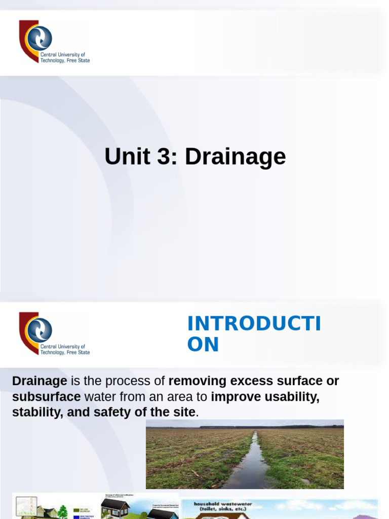 Comprehensive Guide to Drainage Systems | PDF | Pipe (Fluid Conveyance ...