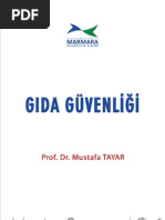 Gida Guvenligi