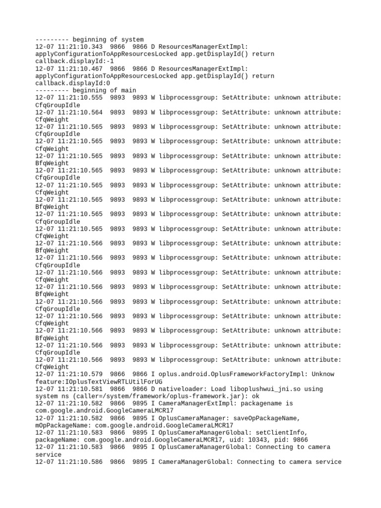 Android Logcat Debugging Insights | PDF | System Software | Software ...
