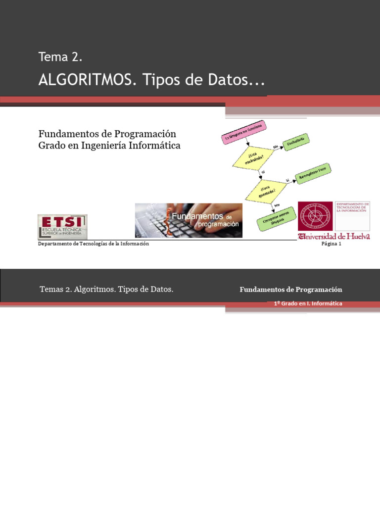 Algoritmos y Tipos de Datos en C++ | PDF | Algoritmos | C