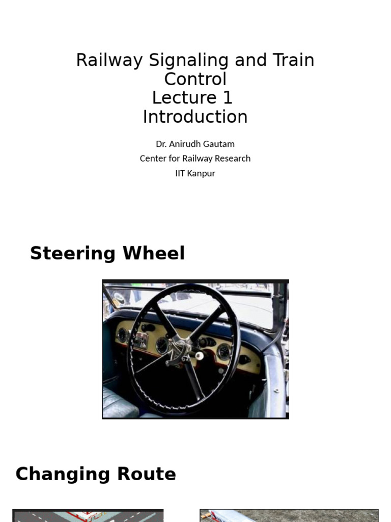 Railway Signaling and Control Systems | PDF | Rail Infrastructure ...