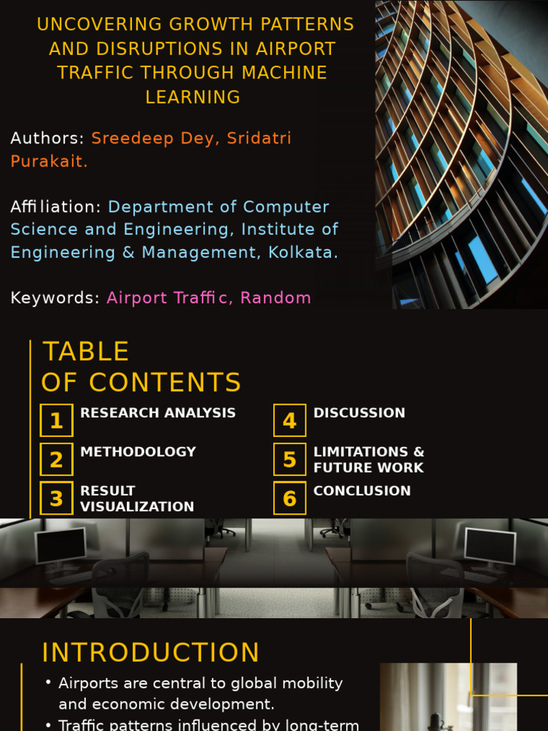 Machine Learning in Airport Traffic Analysis | PDF | Machine Learning ...