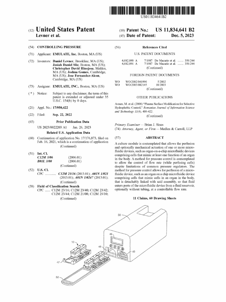 US11834641 Patent | PDF