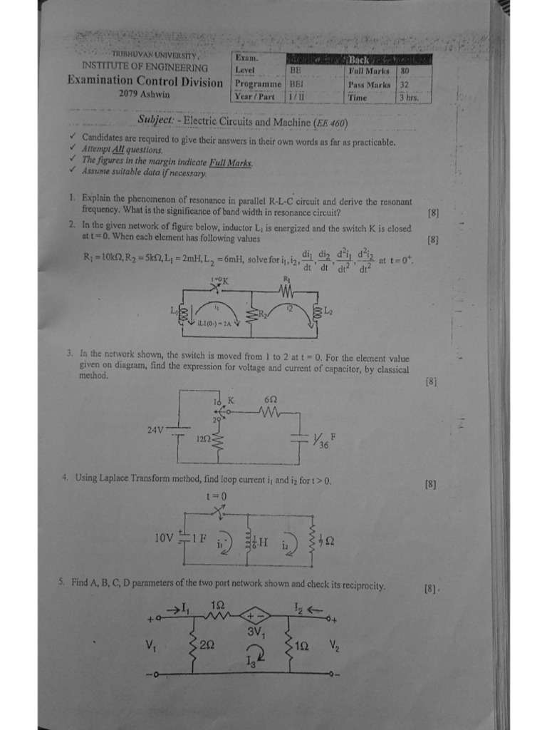 ECM Past Questions | PDF