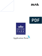 Application Form Hyde Park Estate+