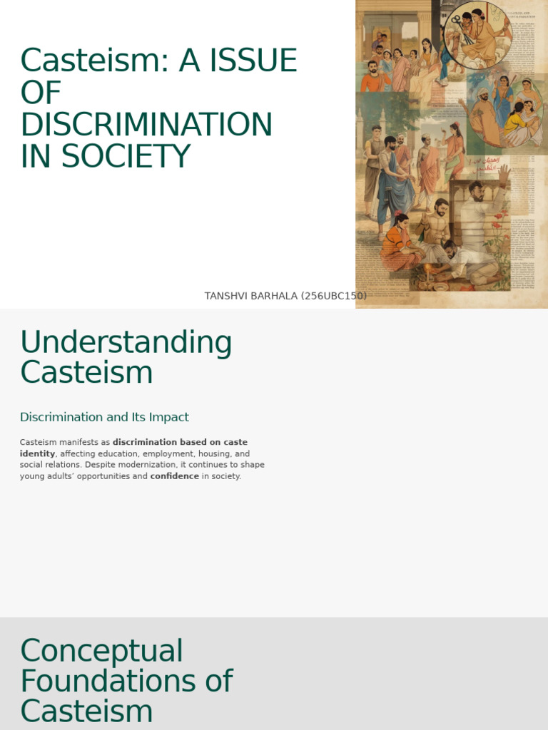 Understanding Casteism and Its Impact | PDF | Caste | Society