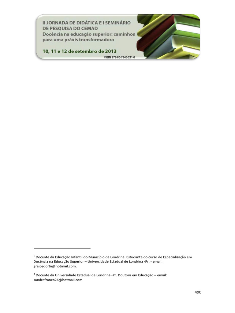 Importância do Plano de Aula na Docência | PDF | Lição | Pedagogia
