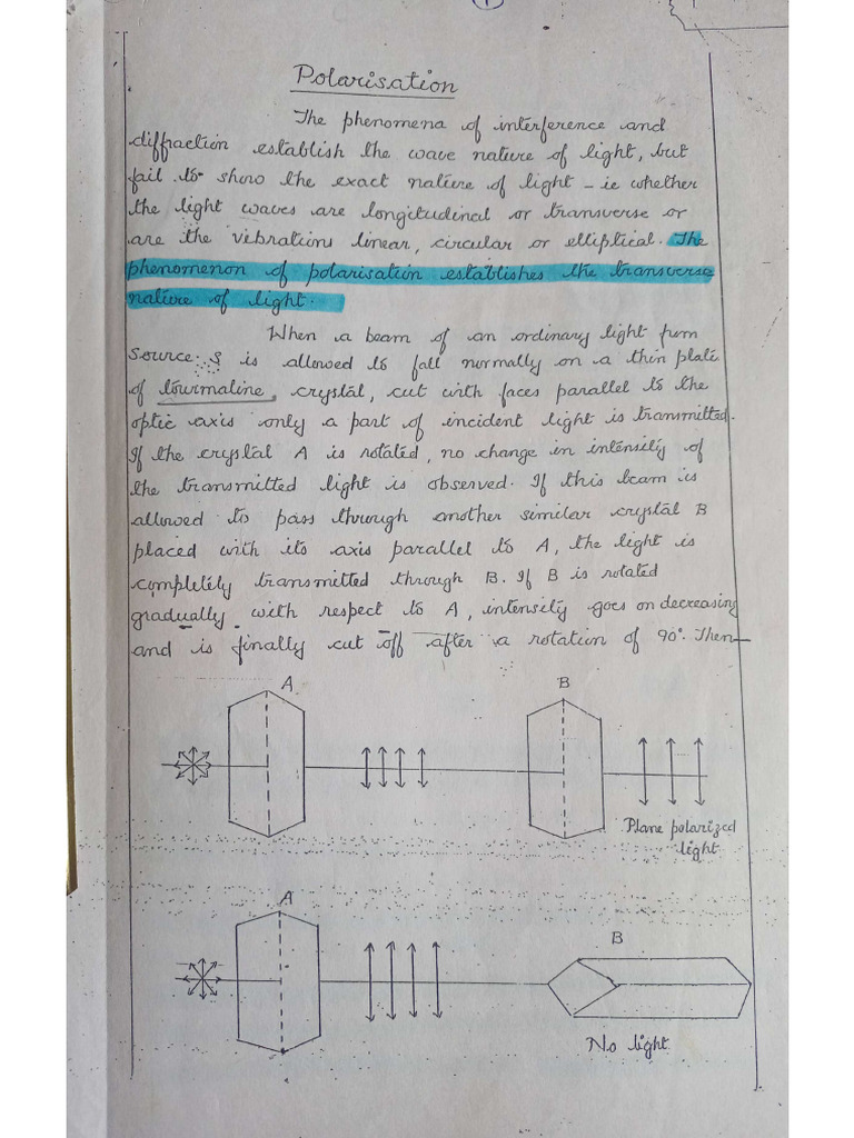 Unit 3 Polarization by Mamta Mam | PDF