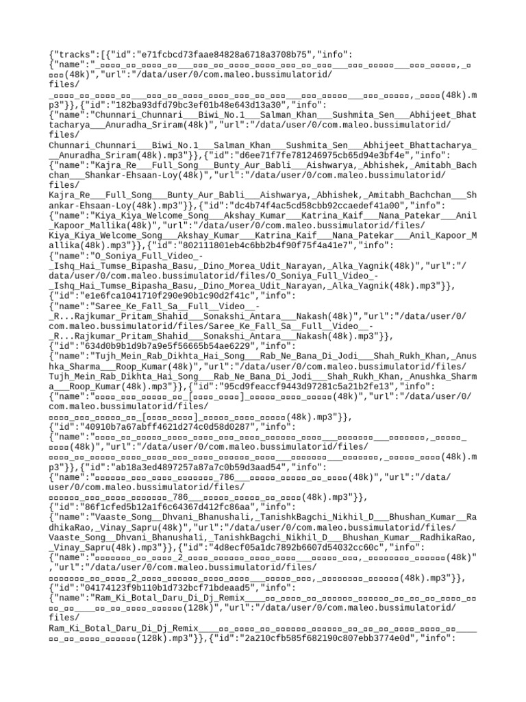 Tracks | PDF