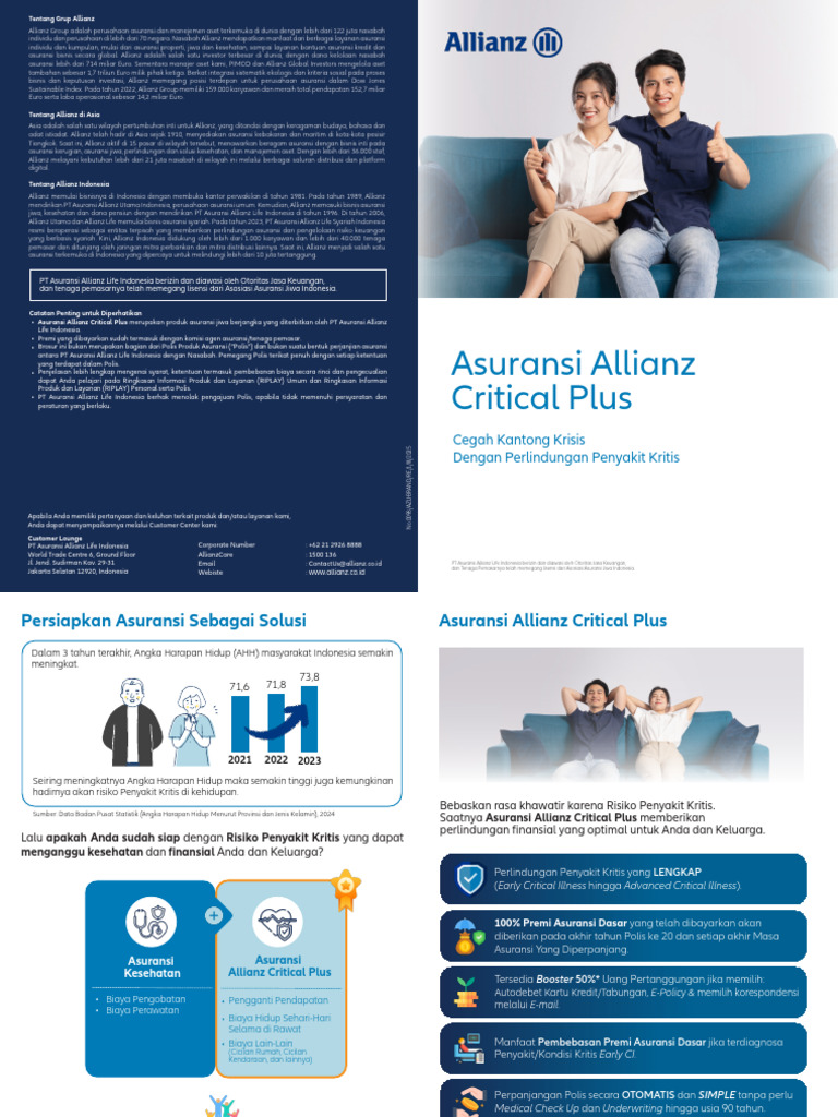 Perlindungan Penyakit Kritis Allianz | PDF