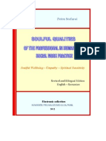 Spiritual Qualities of The Professional in Humanistic Social Work Practice / Petru Stefaroi / Bilingual Edition (English - Romanian)