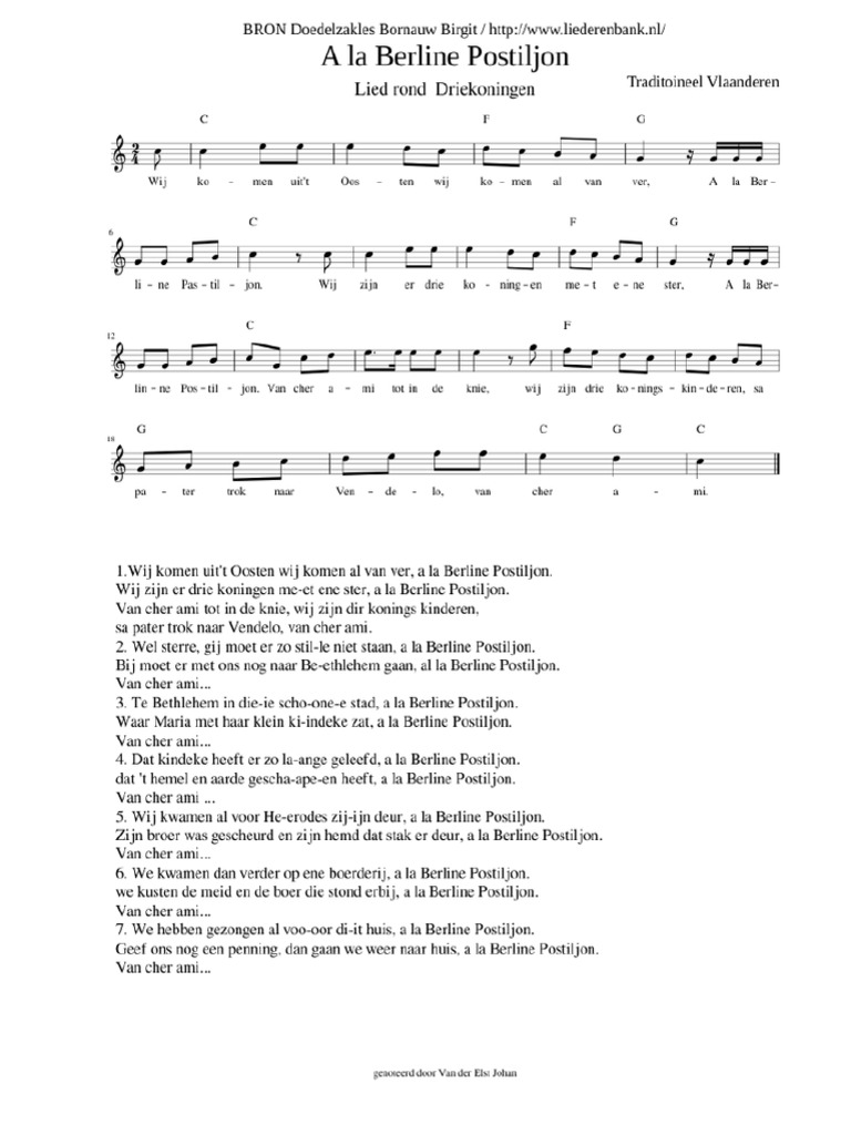 A La Berline Postilion | PDF