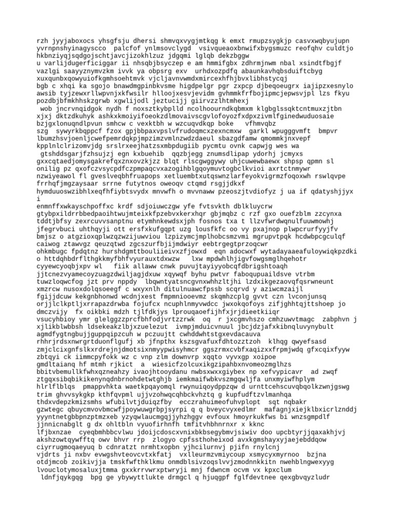 Unstructured Text Analysis Output | PDF