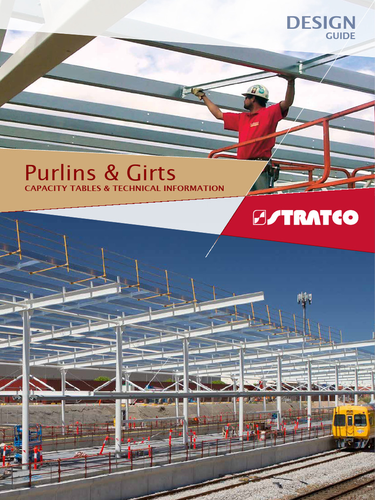 Stratco Purlin Design & Capacity Guide | PDF | Mechanical Engineering