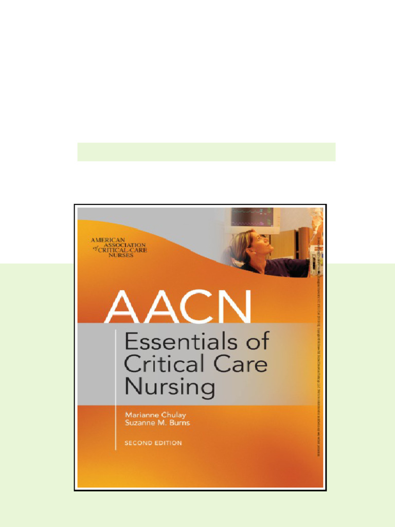 (Ebook) AACN by Burns, Suzanne M. Chulay, Marianne ISBN 9780071664424 ...