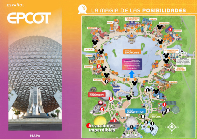 Mapa Epcot | PDF