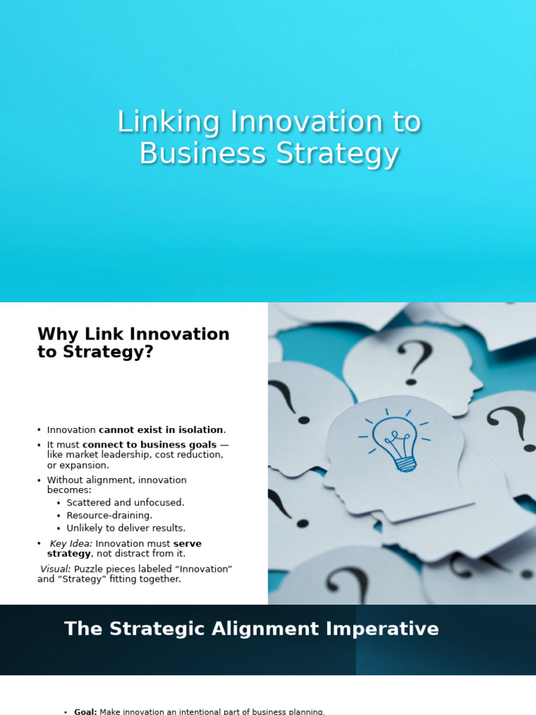 Aligning Innovation with Business Strategy | PDF | Innovation | Retail