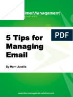 5 Tips for Managing Email