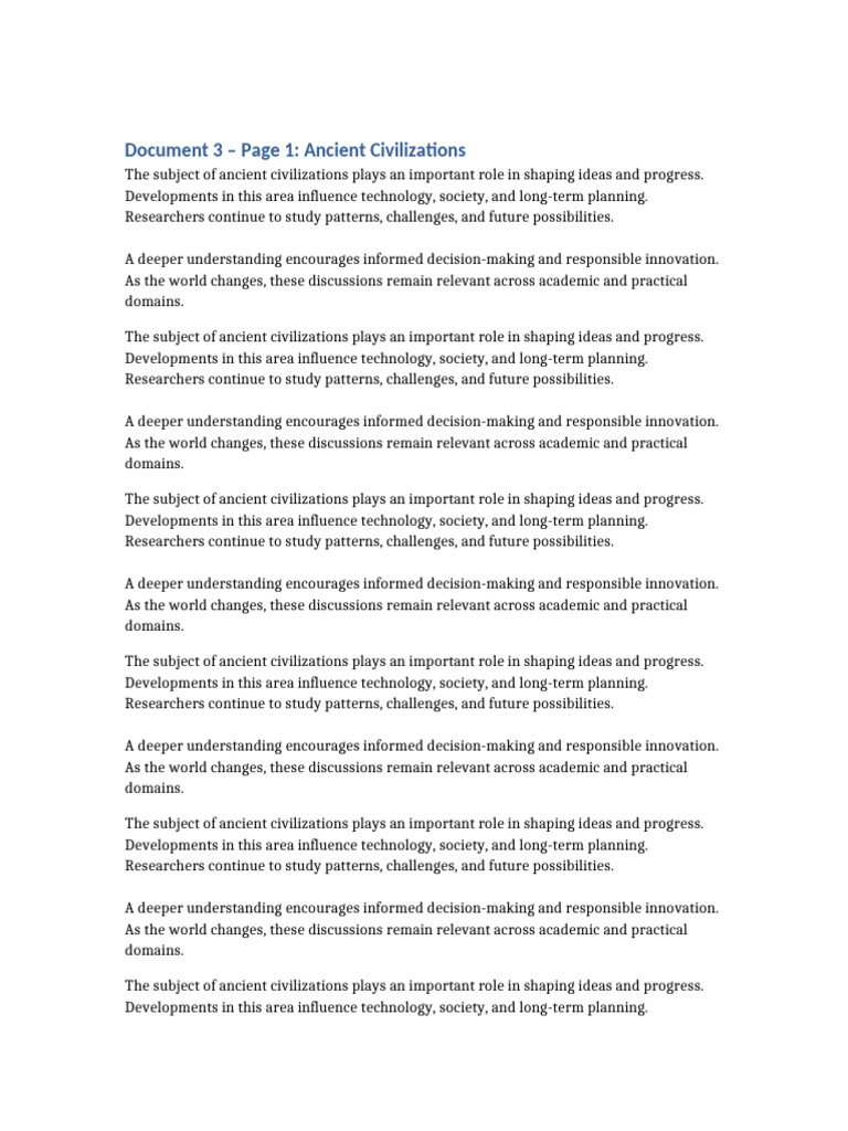 Random Document 3 30 Pages | PDF | Intelligence | Innovation