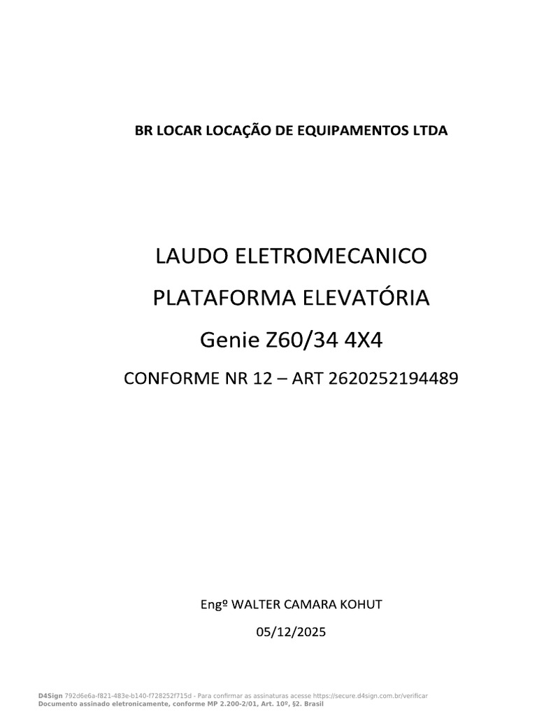 Documento Assinado Eletronicamente D4Sign | PDF