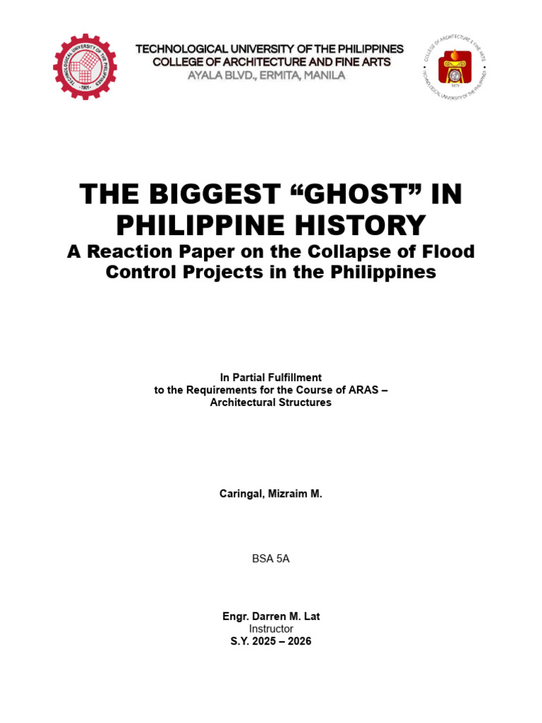 Philippine Flood Control Failures Analysis | PDF | Concrete | Flood