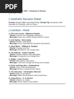 Class 12 English Notes Overview | PDF