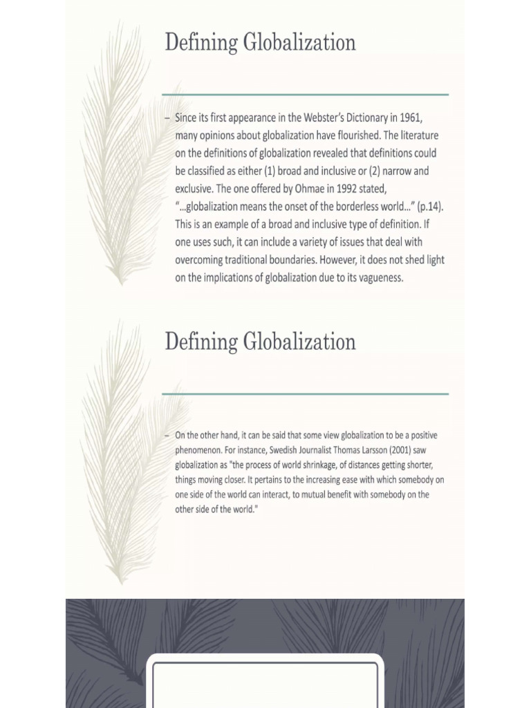 Contemporary World Lesson 1 and 2 | PDF