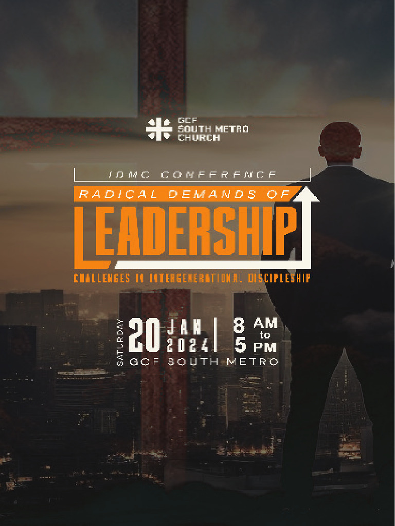 IDMC Conference - Radical Demands of Leadership | PDF | Eternal Life ...