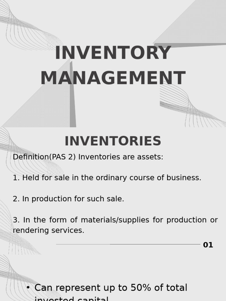 Inventory Management Essentials Guide | PDF | Inventory | Lean ...