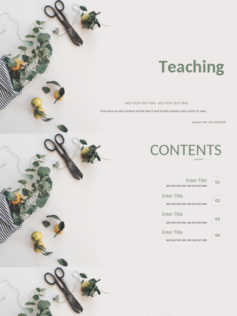 Comprehensive Teaching Guide | PDF