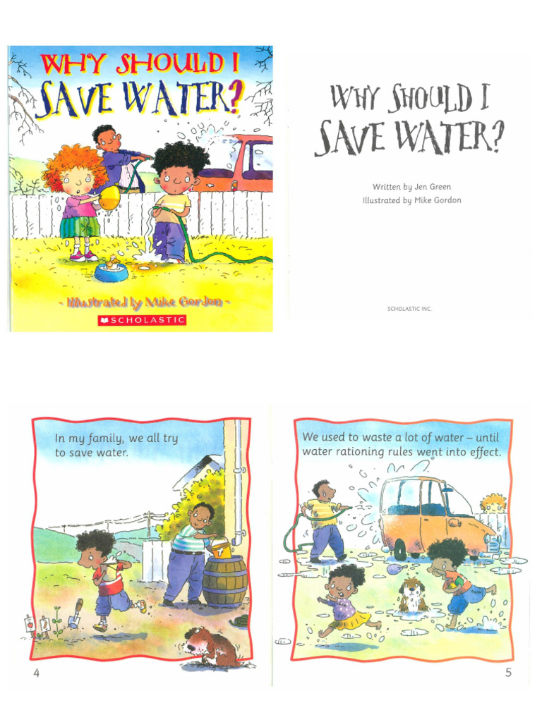 K3ReadersExercise9(Why+Should+I+Save+Water) | PDF