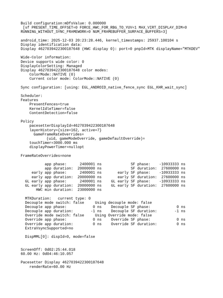 Android Display Configuration Report | PDF | Computer Engineering ...