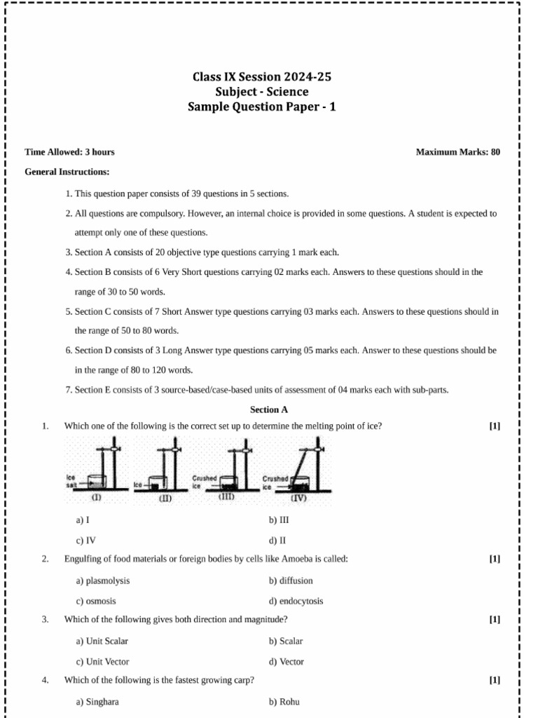9th Science 1 | PDF