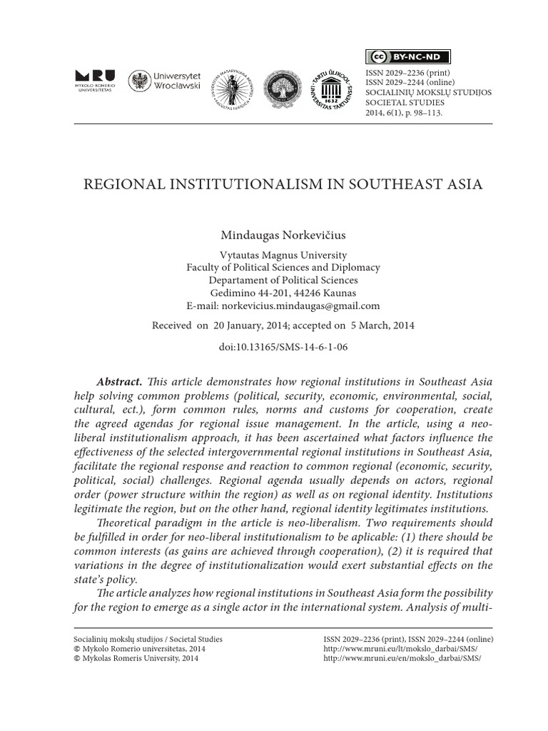 admin,+SMS 14 6 1 06 | PDF | Institution | Asean Free Trade Area