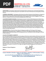 Sea Service Letter Format | PDF