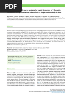 Xpert Assay Results Interpretation Guide | PDF | Tuberculosis | Health ...
