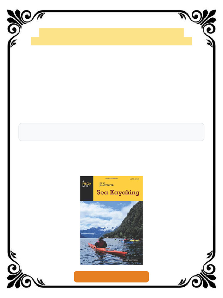 Basic illustrated sea kayaking Schumann ebook ready-for-download ...