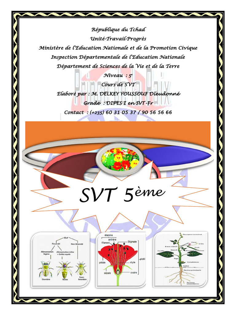 Cours SVT 5e : Reproduction animale | PDF | Fécondation | Graine
